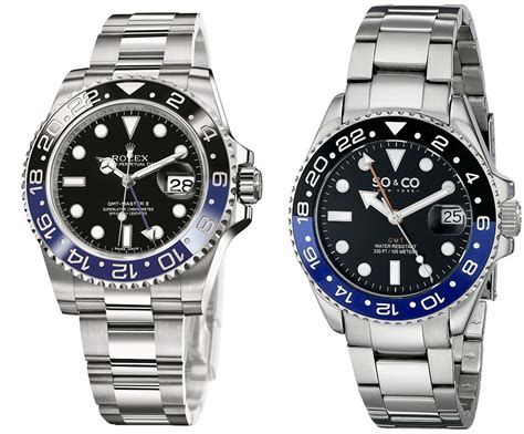 rolex watch vs batman watch.